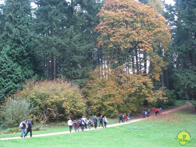 randonnée sportive avec joëlettes, Tervuren, 2012